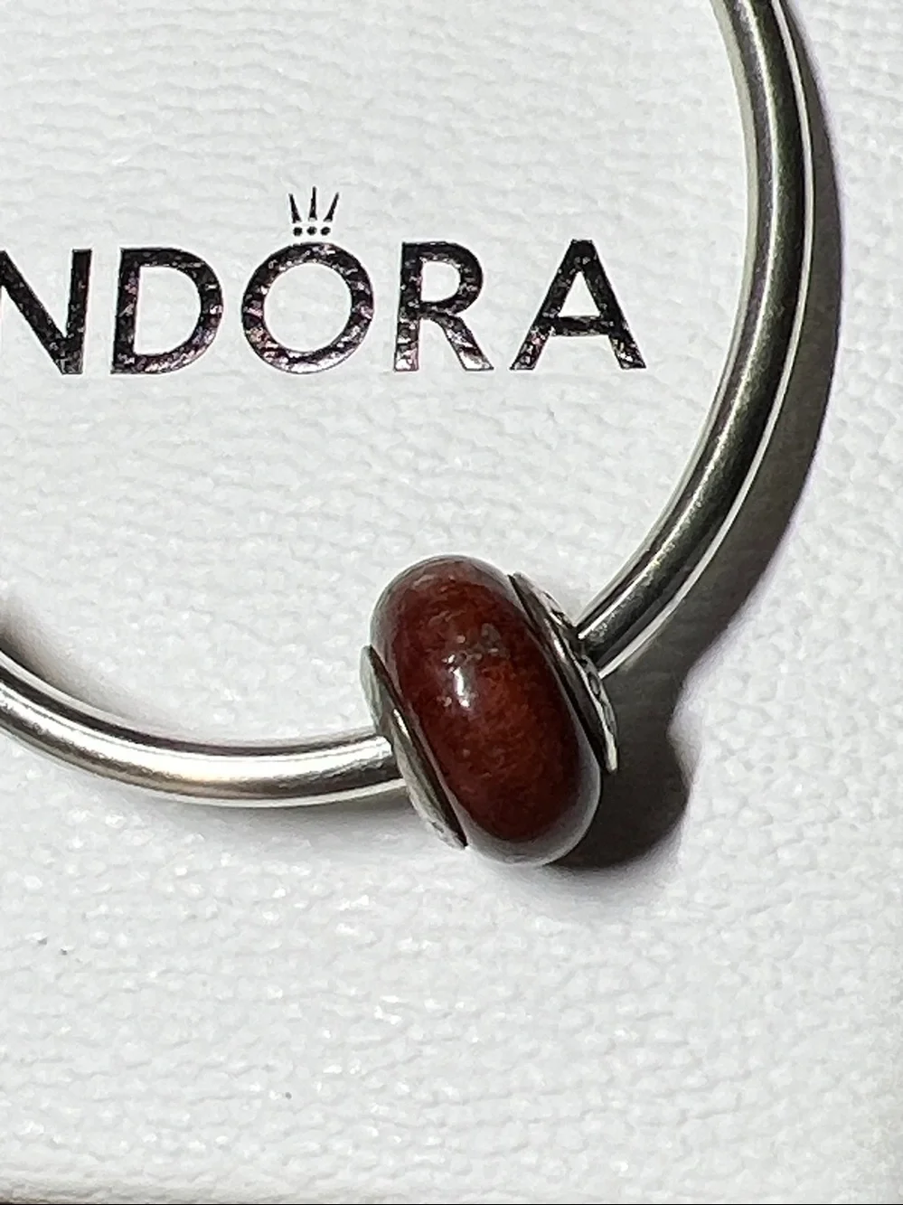 Pandora Muirapiranga Wood Charm
